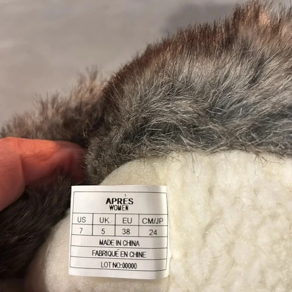 APRES By Lamo faux fur lining/insole,TPR outsole,zipper,lace up snow/Winter boot - Picture 7 of 14